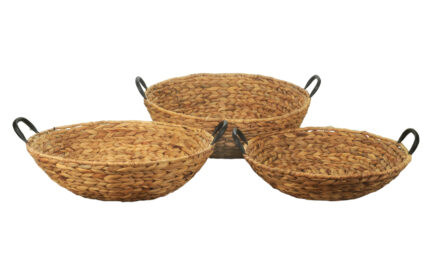 Set x 3 Centros de mesa manija de  Hierro