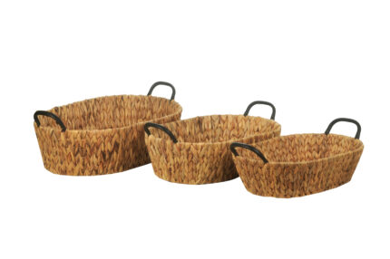 Set x 3 Cestas Ovaladas manija Hierro