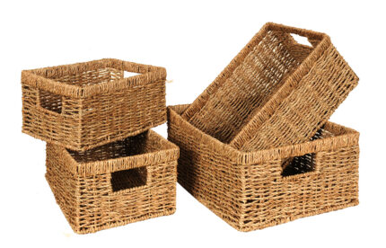 Set de bandejas Rect x4 unid