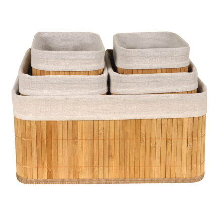 Set x 5 Cajas Bamboo