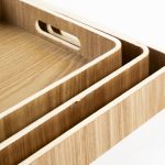 Bandejas de Madera Rectangulares Ana - Imagen 2