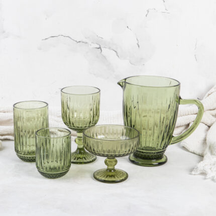 Linea de Vasos Oxford Verde